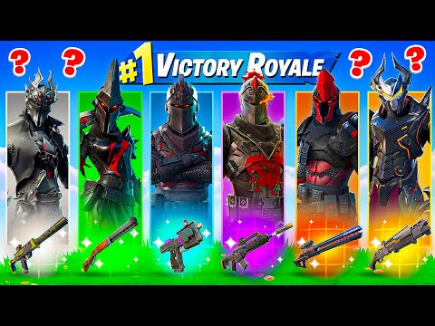 The *RANDOM* BLACK KNIGHT BOSS Challenge in Fortnite!