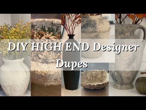 10 DIY Home Decor Ideas | High End Home Decor Dupes | Easy & Affordable DIY Ideas