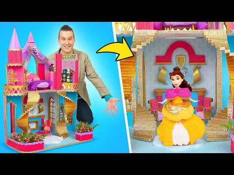 🏰Discover Mini Princess Castles That Spark Imagination | Fairy DIY by Slick Slime Sam's Maker World