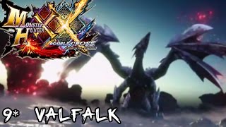 Monster Hunter XX - 9★ Village Urgent Quest: Valfalk / Barufaruku + "Ending" [MHXX モンスターハンターダブルクロス]