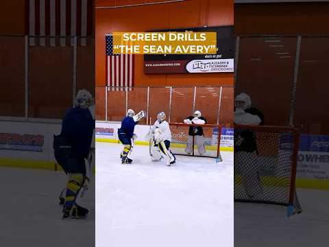 Screen Drills | NHL Edition 👀🥅