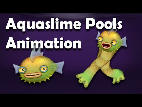 Aquaslime Pools Animation without depth blurring