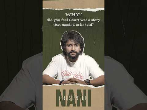 Natural Star Nani @ WHY? Court - A State Vs Nobody Interview | YouWe Media