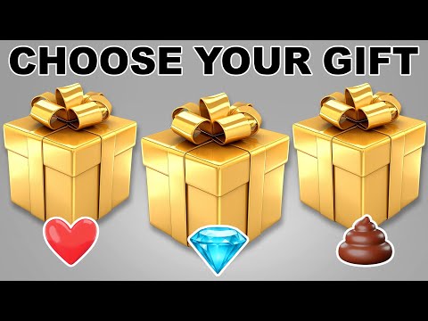 Choose Your Gift! 🎁 Decide Your Destiny! 😨😘2 Good 1 Bad | Quizzone