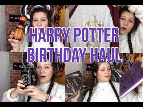 Harry Potter Birthday Haul