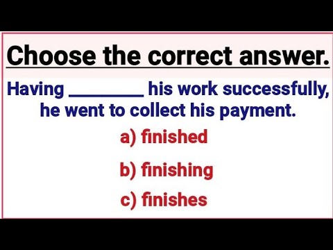 English Grammar Test//Quiz ✍️📖 choose correct answer📝📘📖