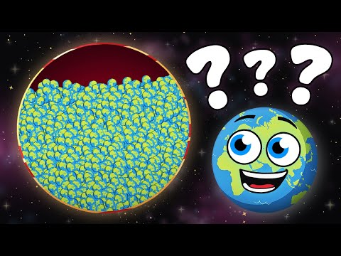 How Many Earths Fit In Jupiter? | Jupiter vs. Earth Planet Size Comparison For Kids | KLT