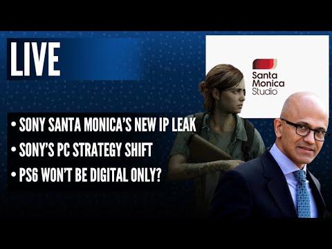 Sony Santa Monica's New IP Leak | Sony's PC Strategy Shift | PS6 Won't Be digital Only?