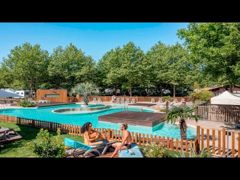 Water Park at the Lac de Sanguinet Campsite