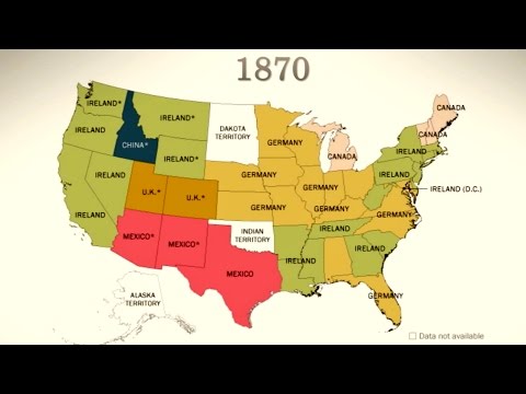 America's Sources of Immigration (1850-Today)