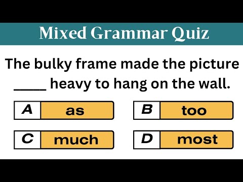 English Grammar Quiz Test l #grammarquiz #englishgrammar @GrammarGuardian24