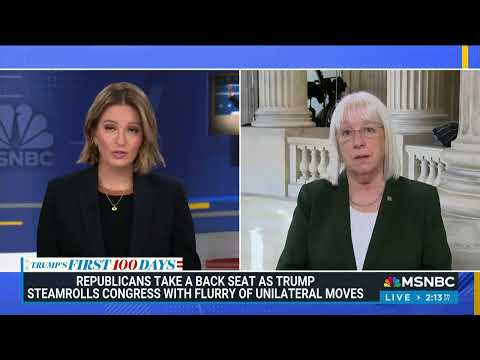 Senator Murray Raises Alarm on Elon Musk's Illegal Overreach of Power on MSNBC