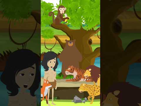 mowgli the jungle book मोगली #mowgli #viralshorts #moglicartoonadvencher #moralstories