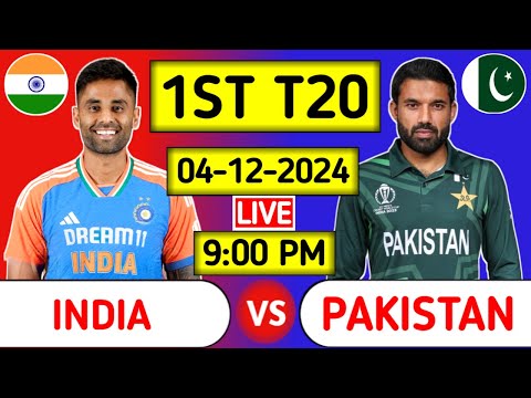 India Vs Pakistan 1st T20 Live Score - Part 2