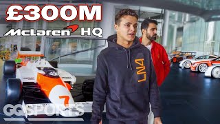 Inside McLaren’s £300M+ HQ with F1 Driver Lando Norris | All Access | GQ Sports