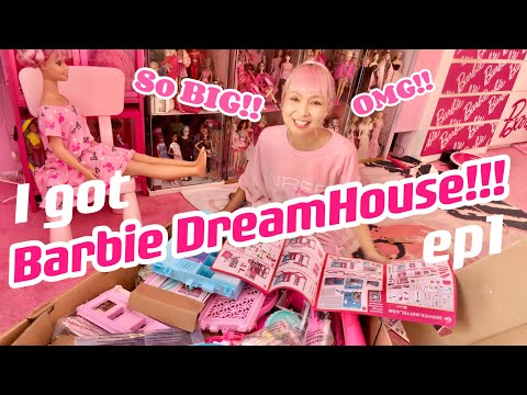 NEW Barbie DREAMHOUSE Project! ep1 DIY Barbie the Movie House