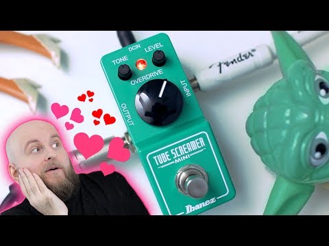 Cutest Overdrive Pedal Ever Ibanez Tube Screamer Mini – Review and Demonstration of Ibanez TS Mini