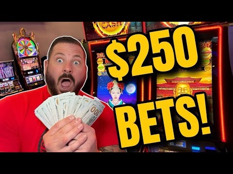 $250 BETS ON MILLION DOLLAR MACHINE!