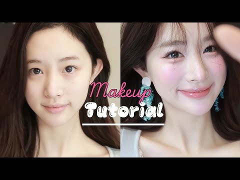 Glowy & Fresh Korean Makeup 💎 Effortless Beauty!