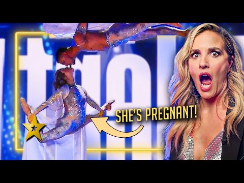 High-Flying Parents-to-be Win The Golden Buzzer! | Got Talent Global