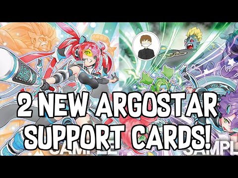 2 NEW ARGOSTAR SUPPORT CARDS! Yu-Gi-Oh!