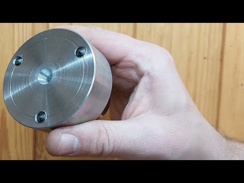 Not many people know this method! Brilliant idea for making disks on the lathe