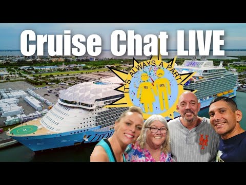 Martini Party w/ Peg & Artie | Cruise Chat LIVE | 🐊LIVE from FLORIDA🐊 | Ep. 169