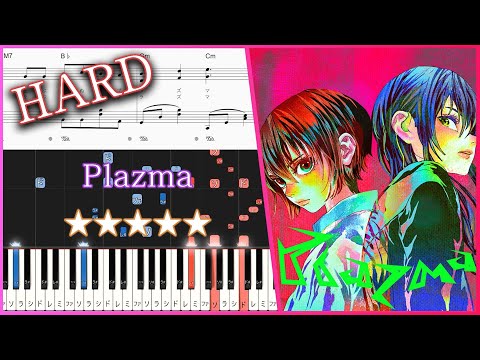 Mobile Suit Gundam GQuuuuuuX - Plazma - Hard Piano Tutorial + Sheets【Piano Arrangement】