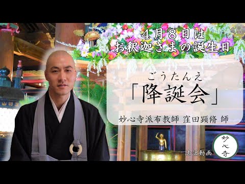 第17回「降誕会」　妙心寺派布教師　窪田 顕脩師