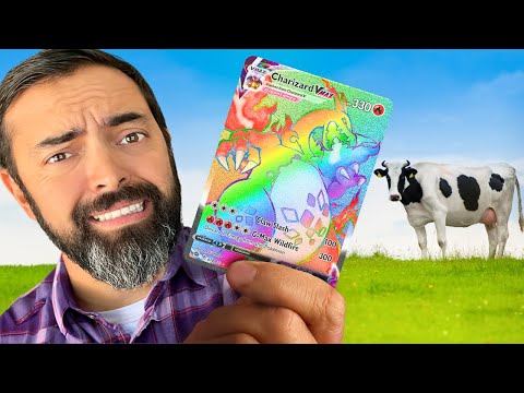 $1,000 Pokémon Card VS $1,000 Real Cow CHALLENGE