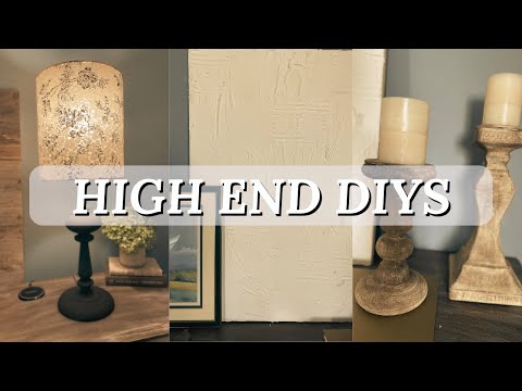 DIY HIGH END HOME DECOR | SAVE THOUSANDS $$$