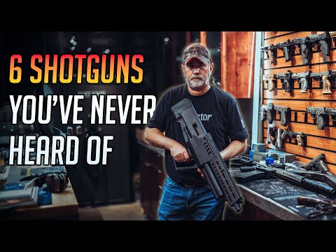 Shooting 6 UNIQUE SHOTGUNS You've Never Heard of