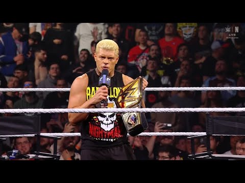 Cody Rhodes le manda un mensaje a John Cena en Smackdown desde España