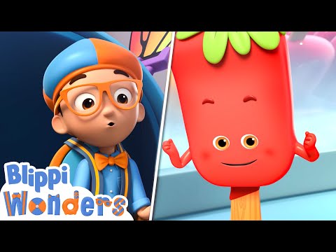 Buzlu Dondurma Macerası 🍦 Blippi Türkçe - Çocuklar için Eğitici Videolar