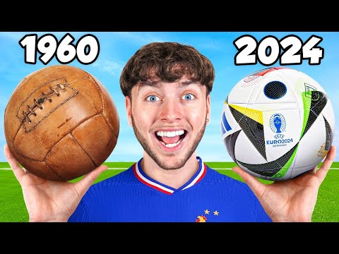 I Used Every EURO's Football From 1960-2024