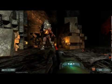 Doom 3: BFG Edition: Cyberdemon Boss fight at Primary Excavation Site GTX 570 i5-3570K 3.8GHz