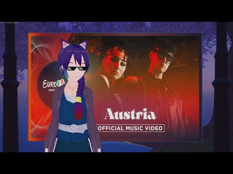 Eurovision 2022 オーストリア代表 LUM!Xさん feat. Pia Mariaさん の "Halo" :歌詞和訳 Japanese Vtuber Reaction