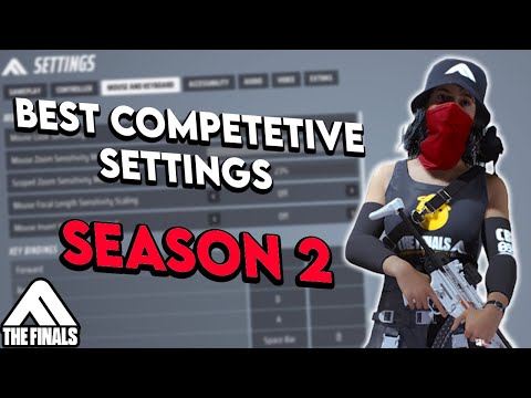 Best COMPETITIVE settings for THE FINALS SEASON 2