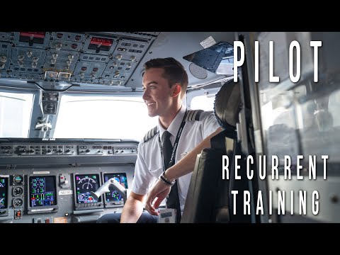 Airline Pilots Re-Train Every Year + How It Works