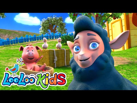 Baa, Baa, Black Sheep 🐑 | Classic Nursery Rhymes & Kids Songs 🎶 | Sing Along with LooLoo Kids