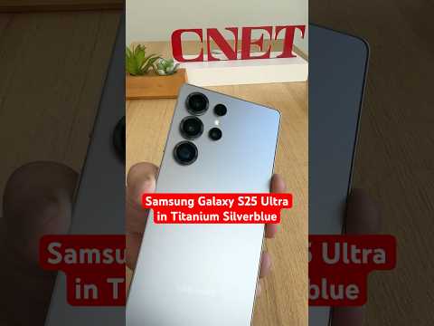 Unboxing Samsung Galaxy S25 Ultra in Titanium Silverblue