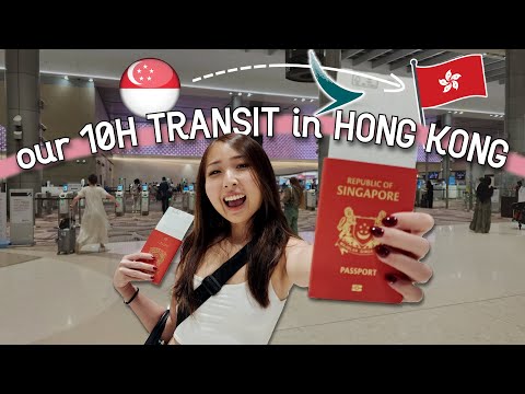 LAYOVER in Hong Kong - What to do | Changi Airport | Vlog 95