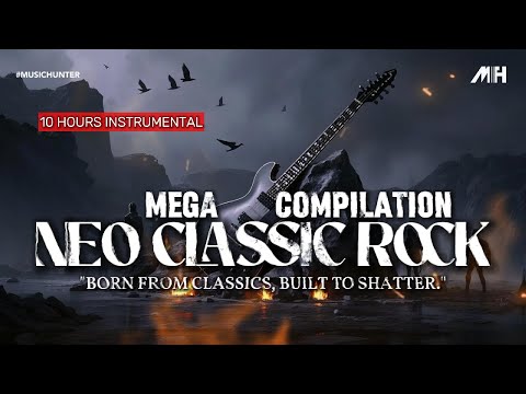 NEO CLASSIC ROCK MEGA COMPILATION🤘10 Hours Instrumental "Born from Classics, Built to Shatter."🤘🎸