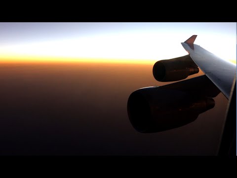 Lufthansa Boeing 747-400 - from Frankfurt to the Middle East / Dubai