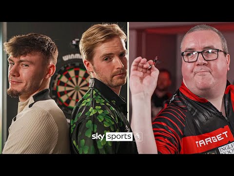 Kelleher and Bradley take on Stephen Bunting and Emma Paton in darts challenge! 🎯