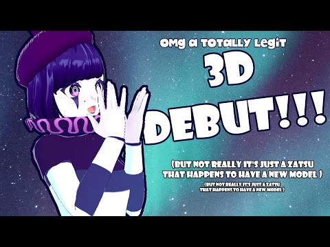 [3D DEBUT?] GOT A 3D MODEL! DEFINITELY DEBUTING THIS TIME FOR SURE!