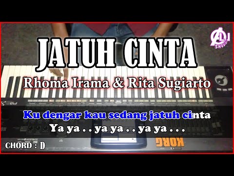 JATUH CINTA - Rhoma irama - Karaoke Dangdut Korg Pa3x (Chord&Lirik)