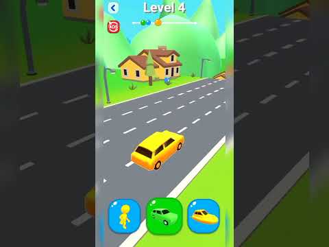 Shape Shifting Game Level 4 #shorts #games #gameplay