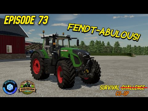 EP73: LOOK WHAT WE BOUGHT THIS TIME!!! 🚜💰  | SURVIVAL CHALLENGE CO-OP | EPISODE 73 | FS22