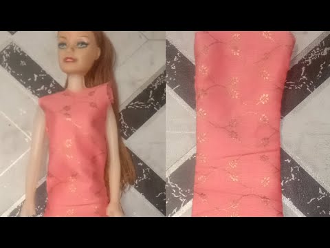 Diy Barbie dress making